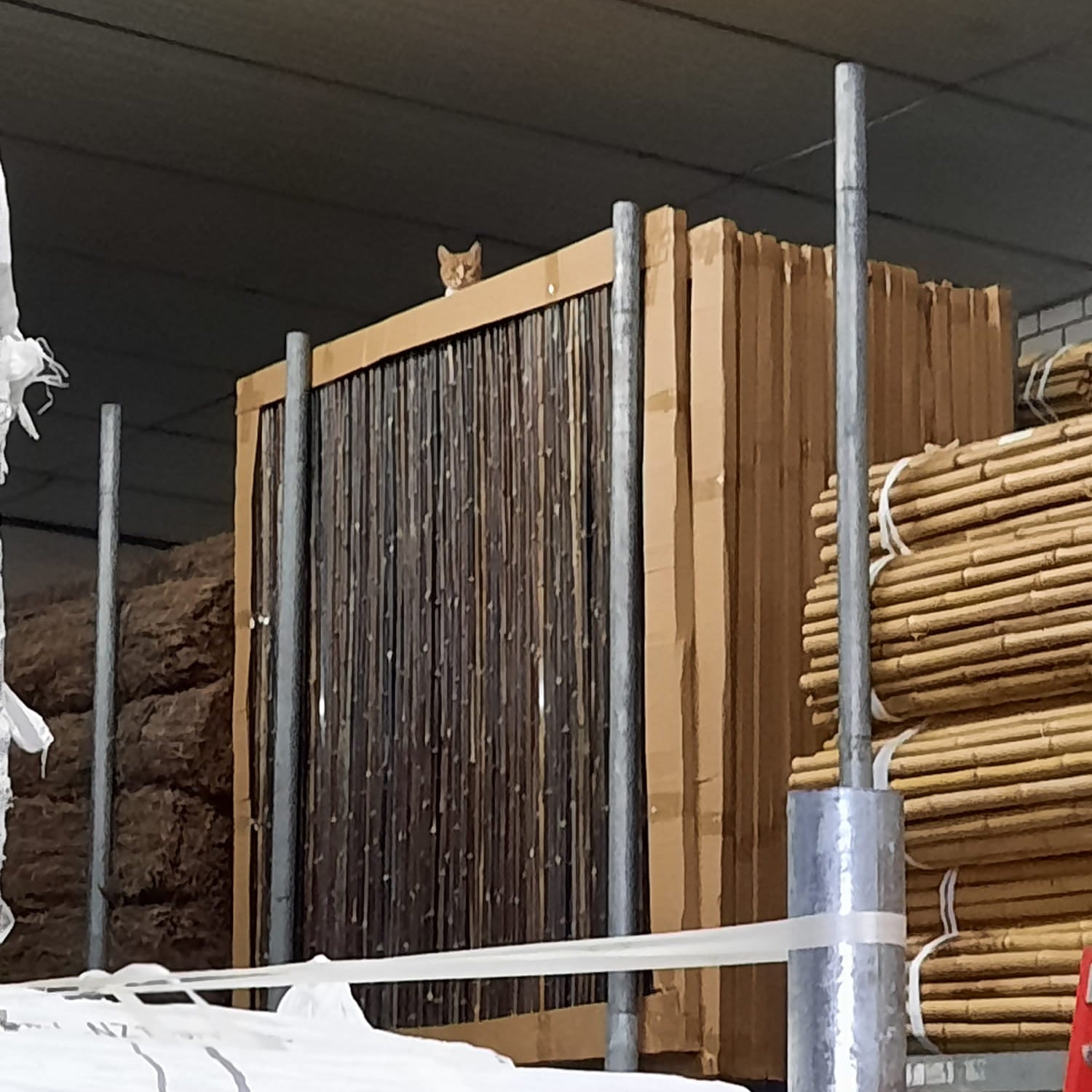Natuurlijke tuinen met fraaie bamboeschermen