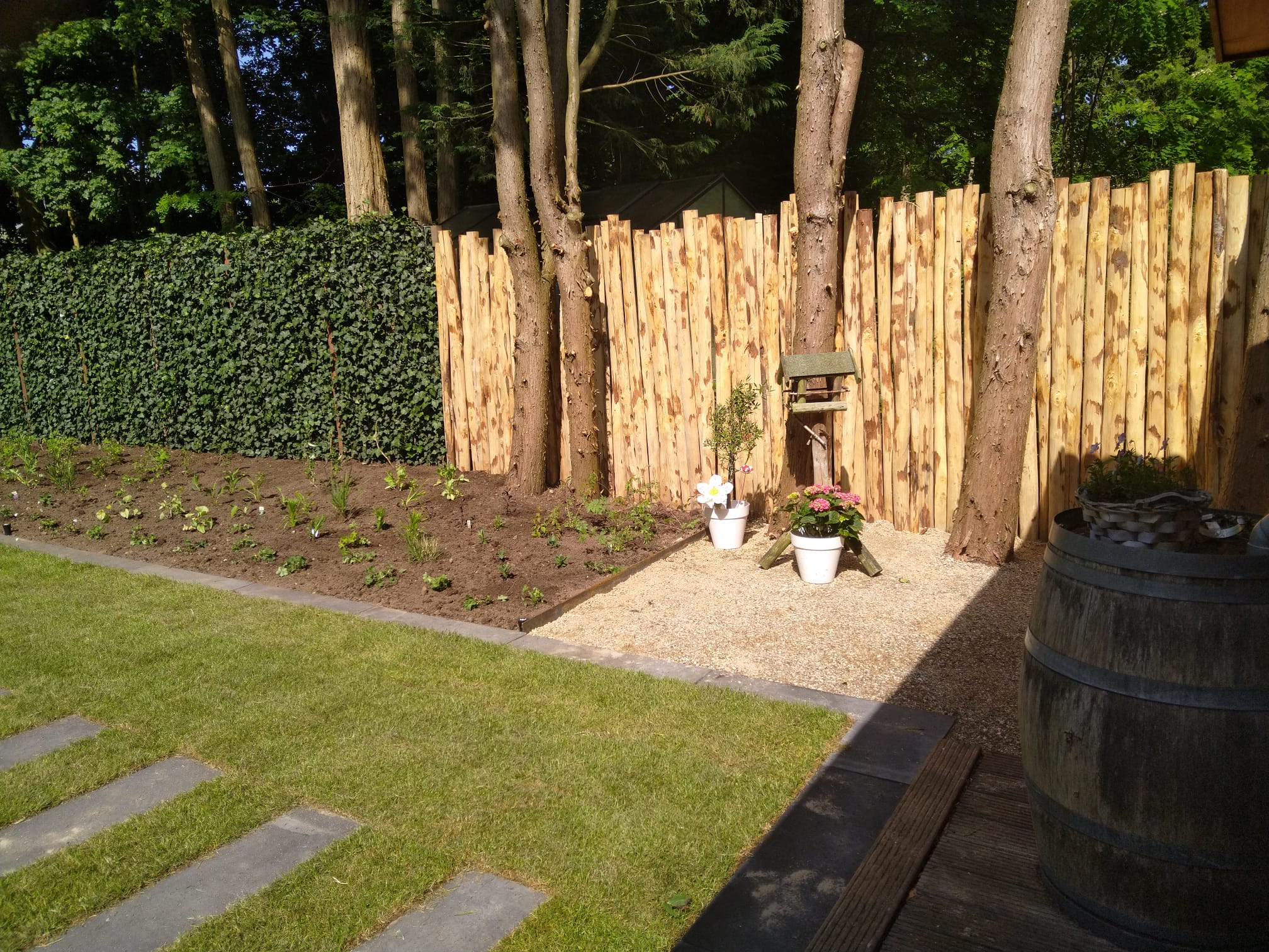 Tuinafscheiding ideeën