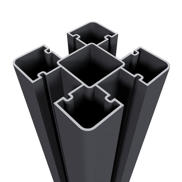 Aluminium sleufpaal 190 CM