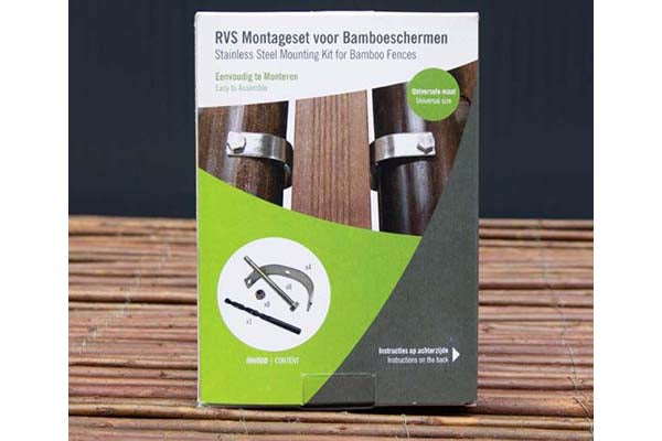 RVS montageset | Giant bamboe schuttingen