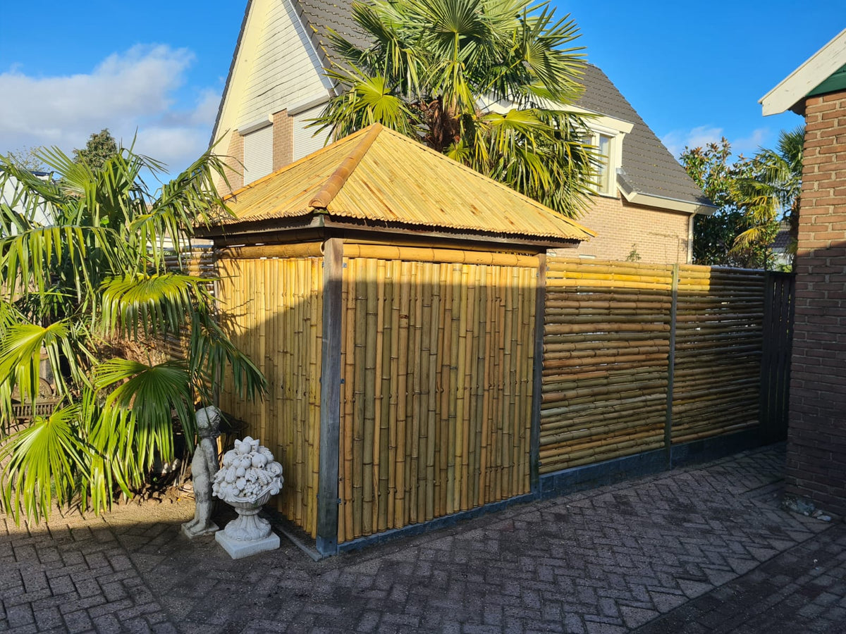 Bamboe Schutting Giant | Naturel | 180x180 cm