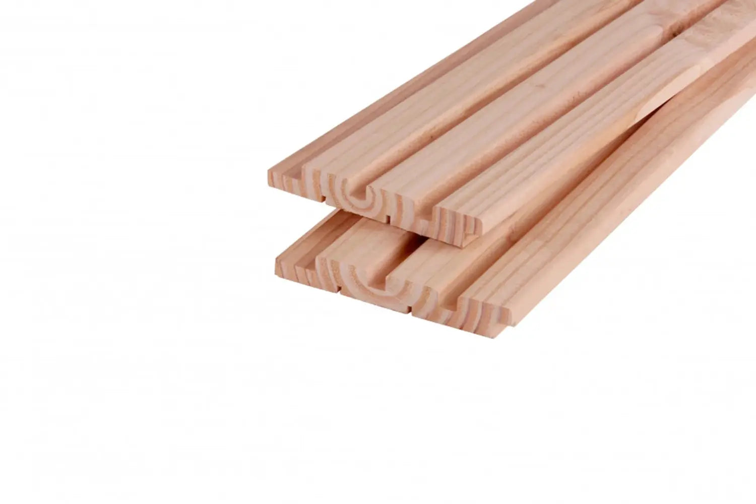 Douglas rhombusprofielplank triple | Geschaafd | 2,2× 14,5 cm | Verschillende lengtes