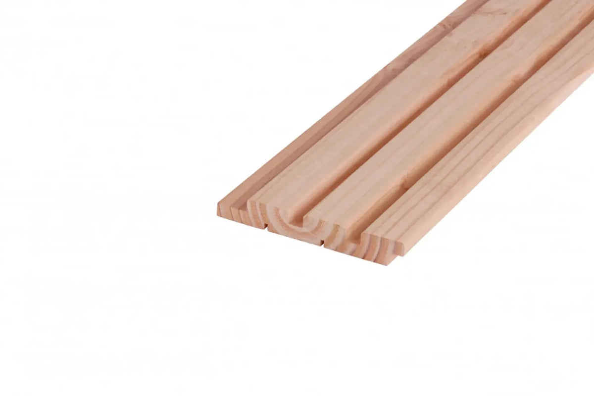 Douglas rhombusprofielplank triple | Geschaafd | 2,2× 14,5 cm | Verschillende lengtes