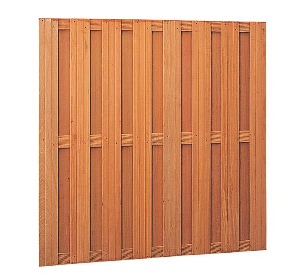 Hardhouten Schutting Geschaafd | 18-Planks | Verschillende maten