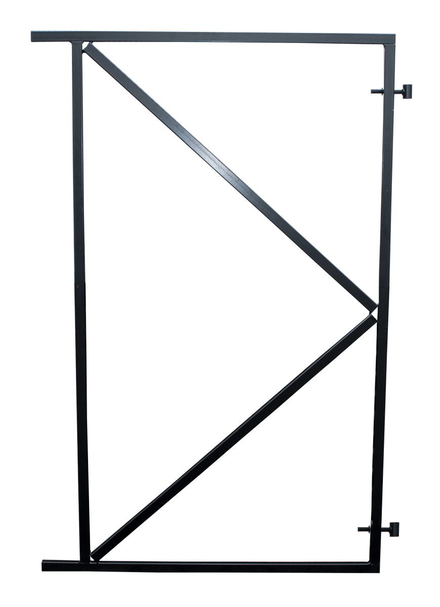 Stalen Poortframe | Verzinkt | Zwart Gecoat | Verschillende maten