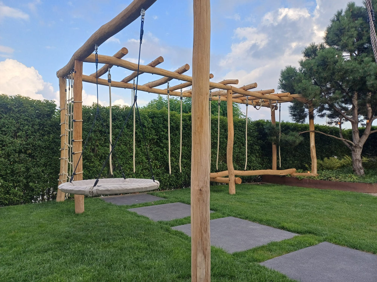 Robinia paal spintvrij geschuurd Ø 14/16 cm | Verschillende lengtes