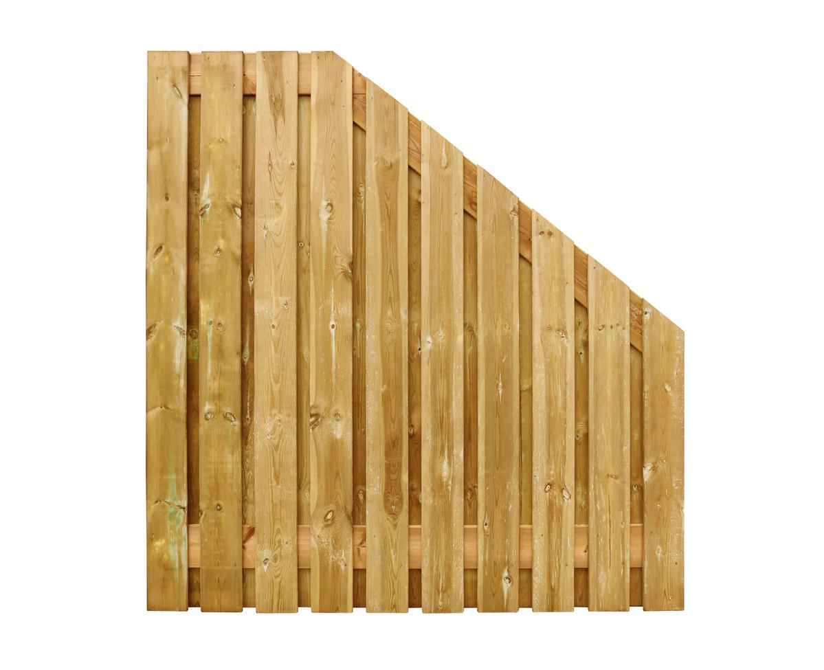 Afbouwscherm Grenen 21-planks | Geschaafd | 180x180/90 cm