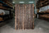 bamboemat zwart 180x180