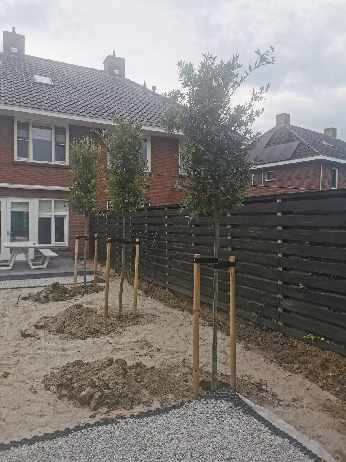 Boompaal gefreesd Ø7CM | Geïmpregneerd | Verschillende lengtes