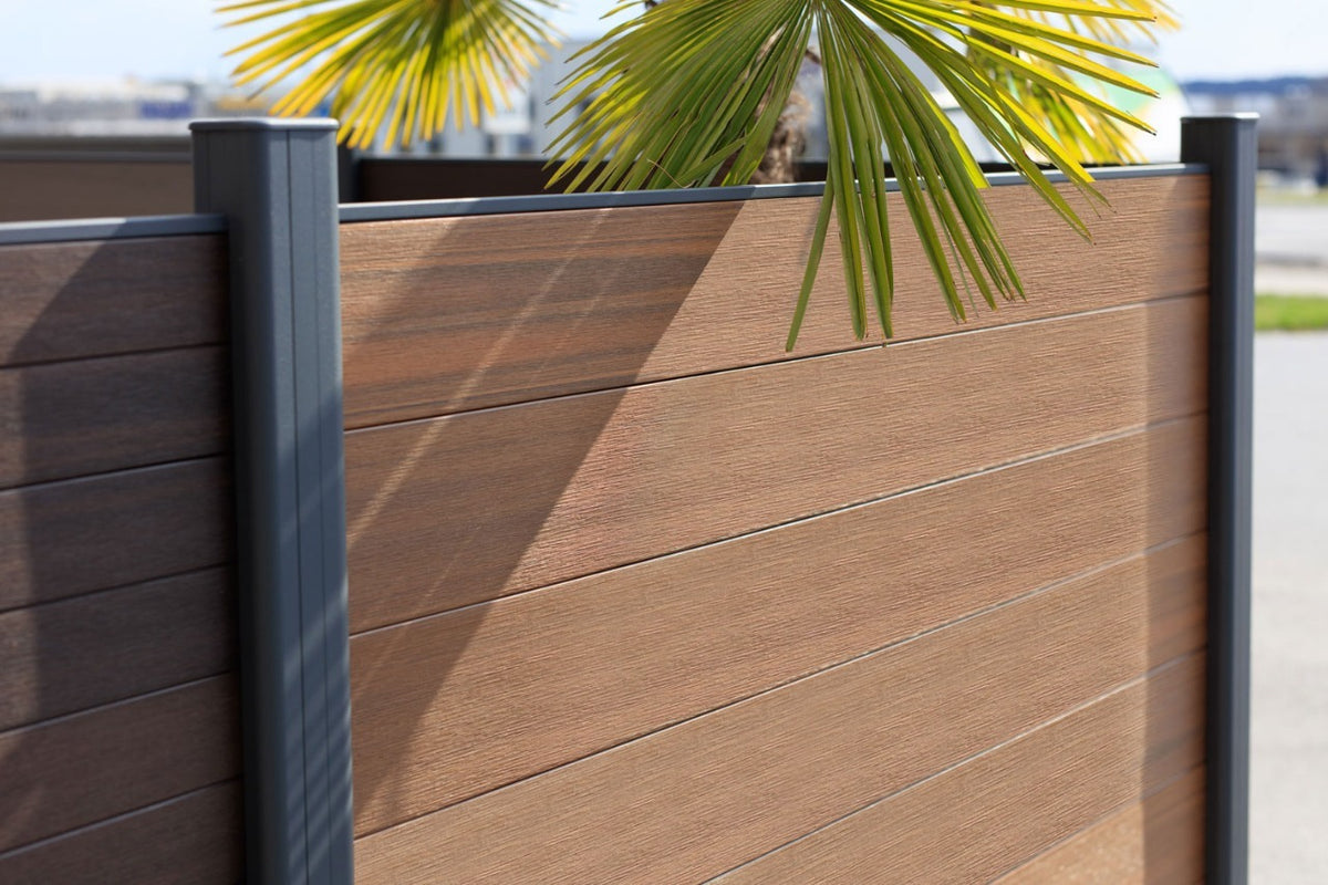 Composiet Schutting Teak