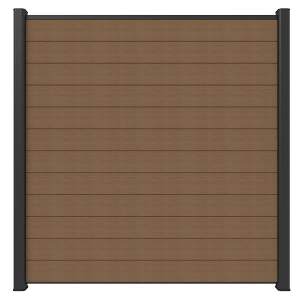 Composiet Schutting Teak