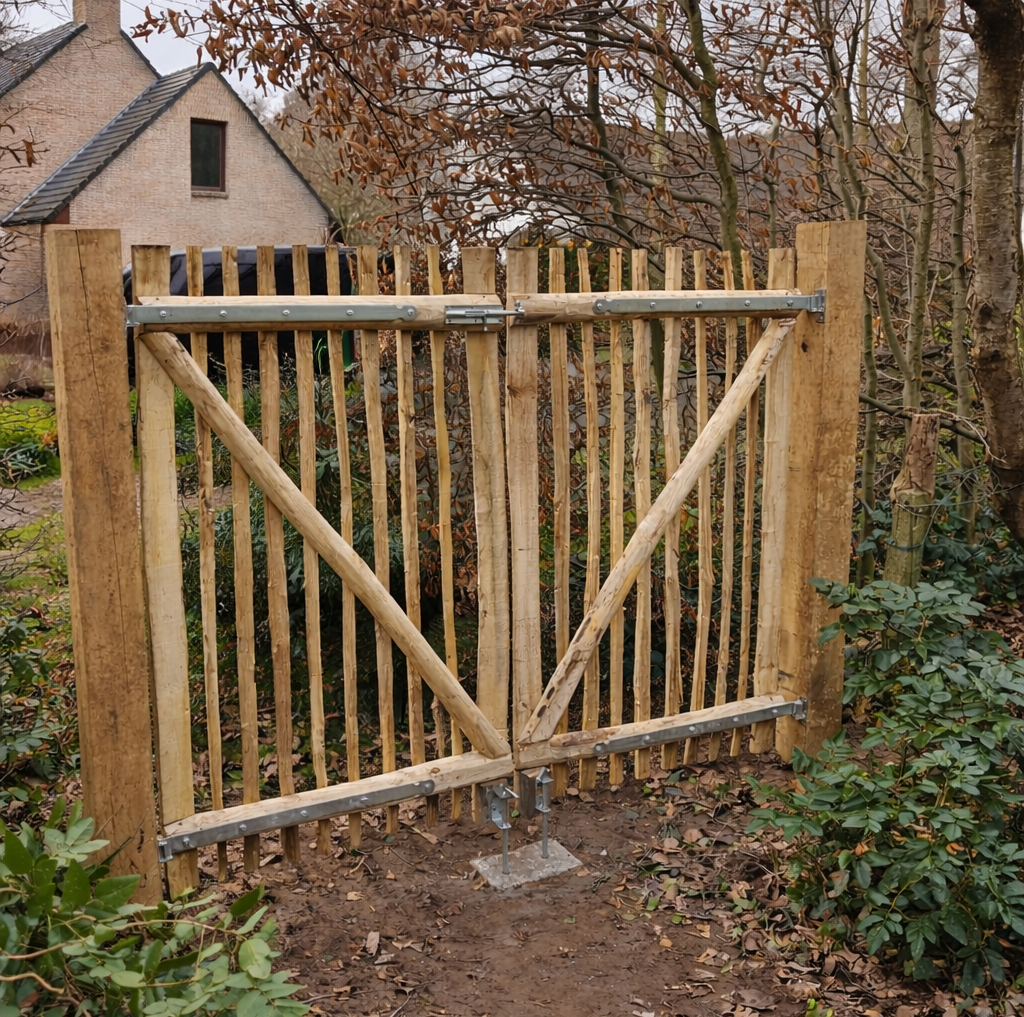 Dubbele Kastanje Poort | Verschillende maten