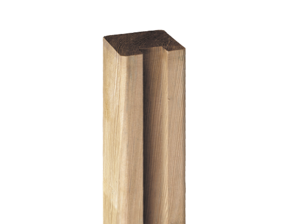 Grenen Eind/Beginpaal | Gardival | 270 cm