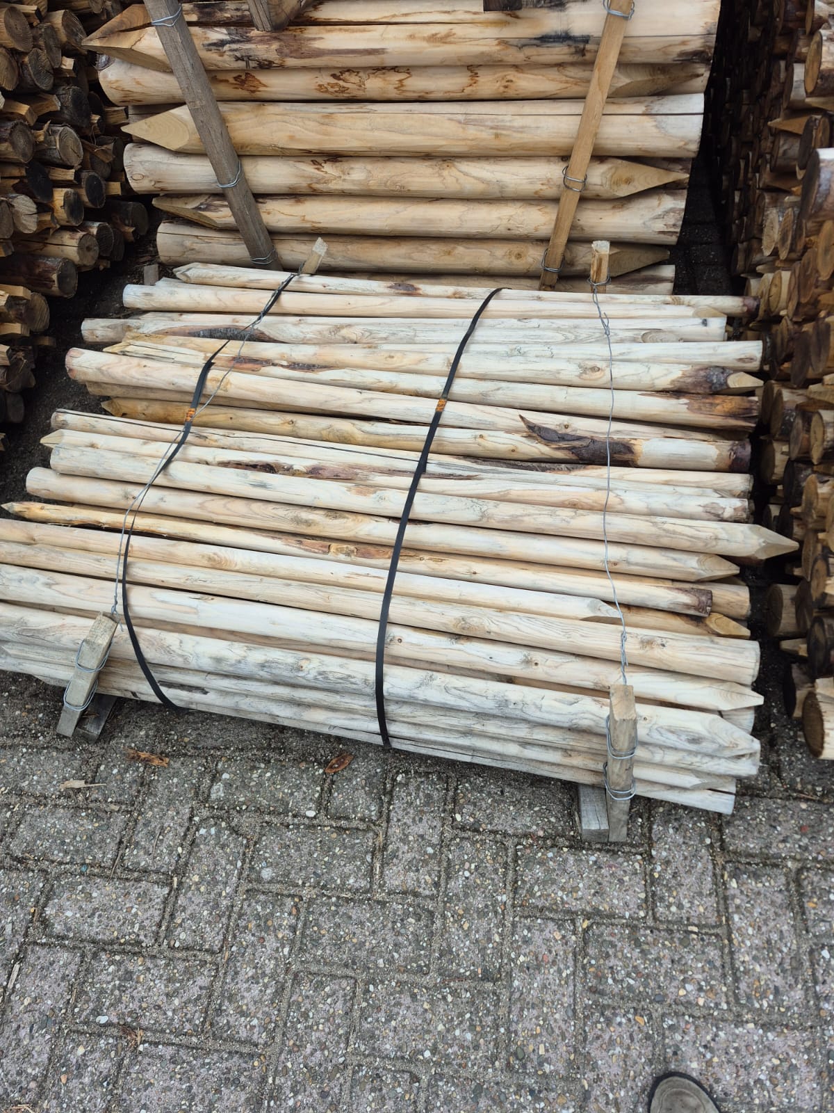 Kastanjepaal Ø 4/6 cm | Verschillende lengtes