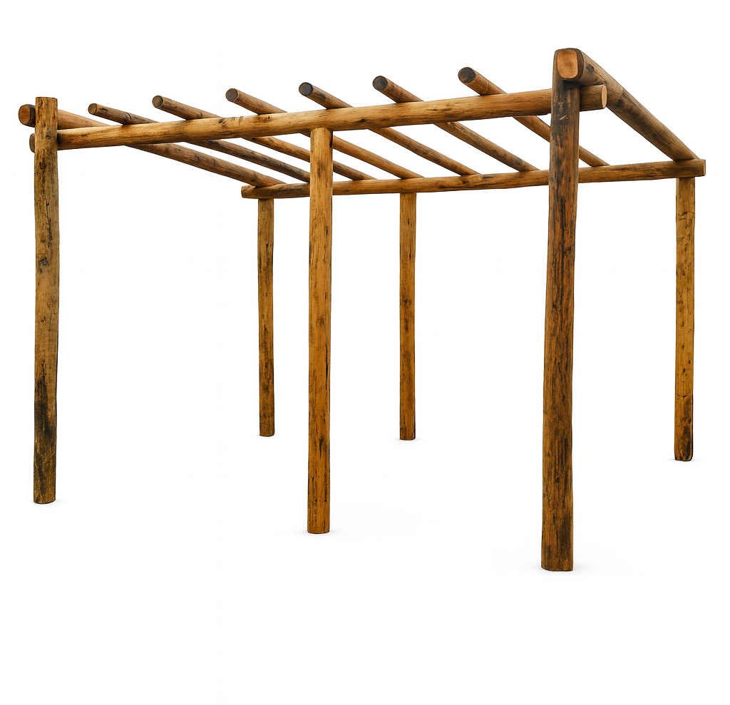 Kastanje Pergola | 300x400 cm