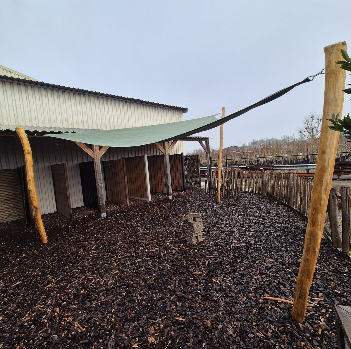 Pergola Robinia | Driehoek | 500x500x500 cm