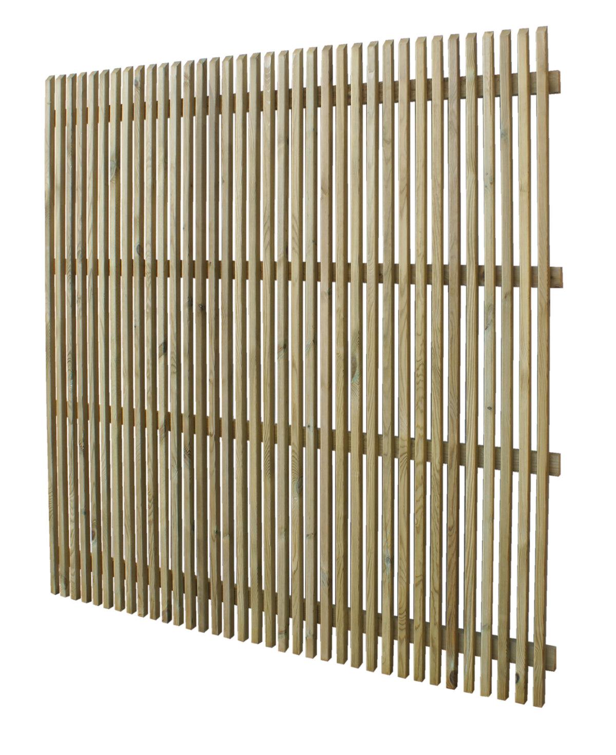 Tuinscherm Plano | Geschaafd Grenen | 180x180 cm