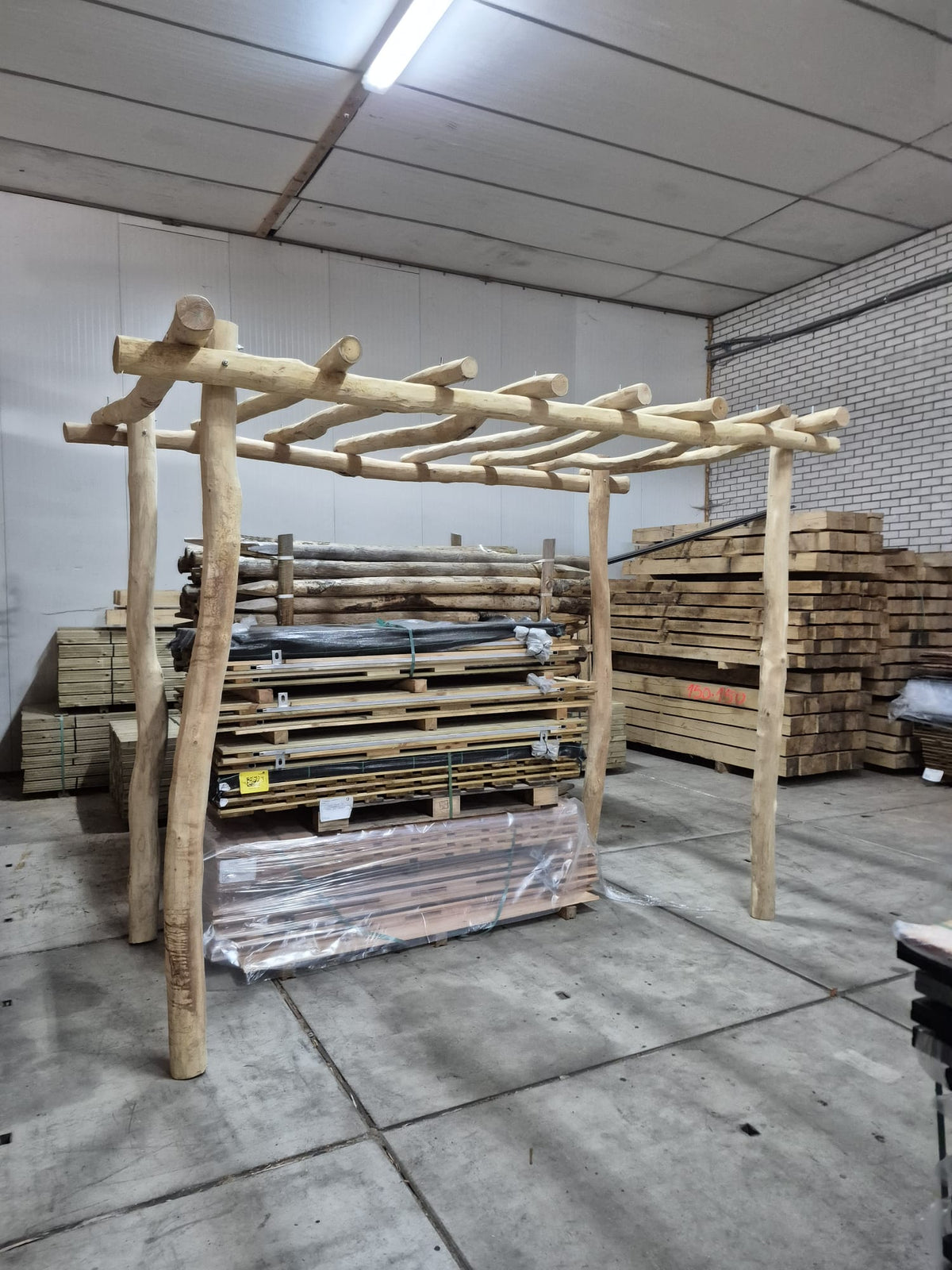 Robinia Pergola | Geschuurd | 200x300 cm