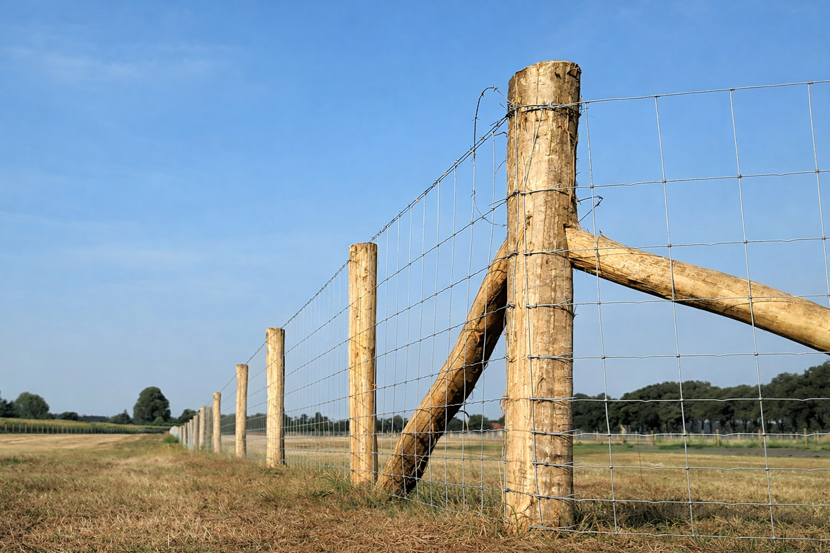 Robinia paal Geschild | Ø 12/14 CM | Verschillende Lengtes