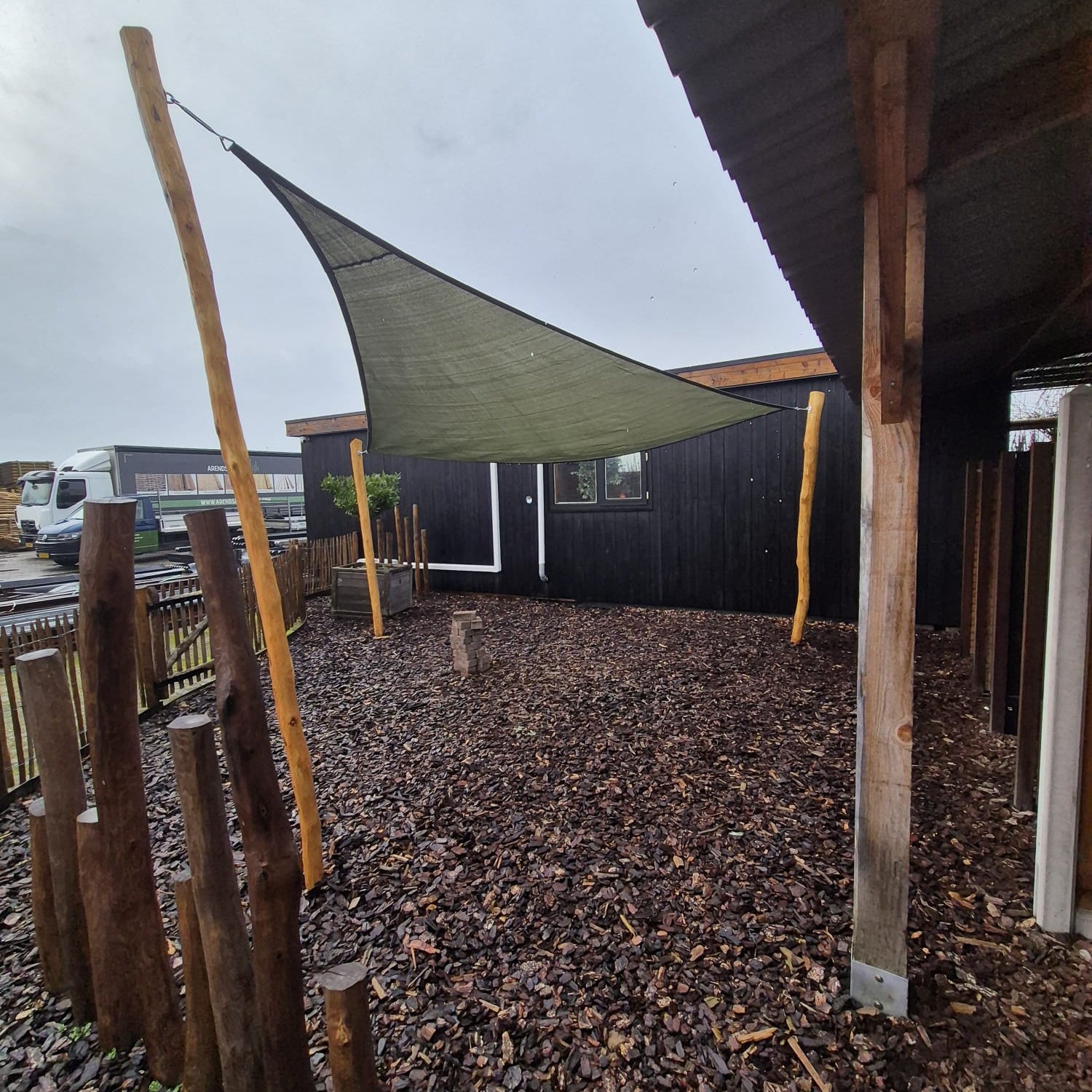 Pergola Robinia | Driehoek | 360x360x360 cm