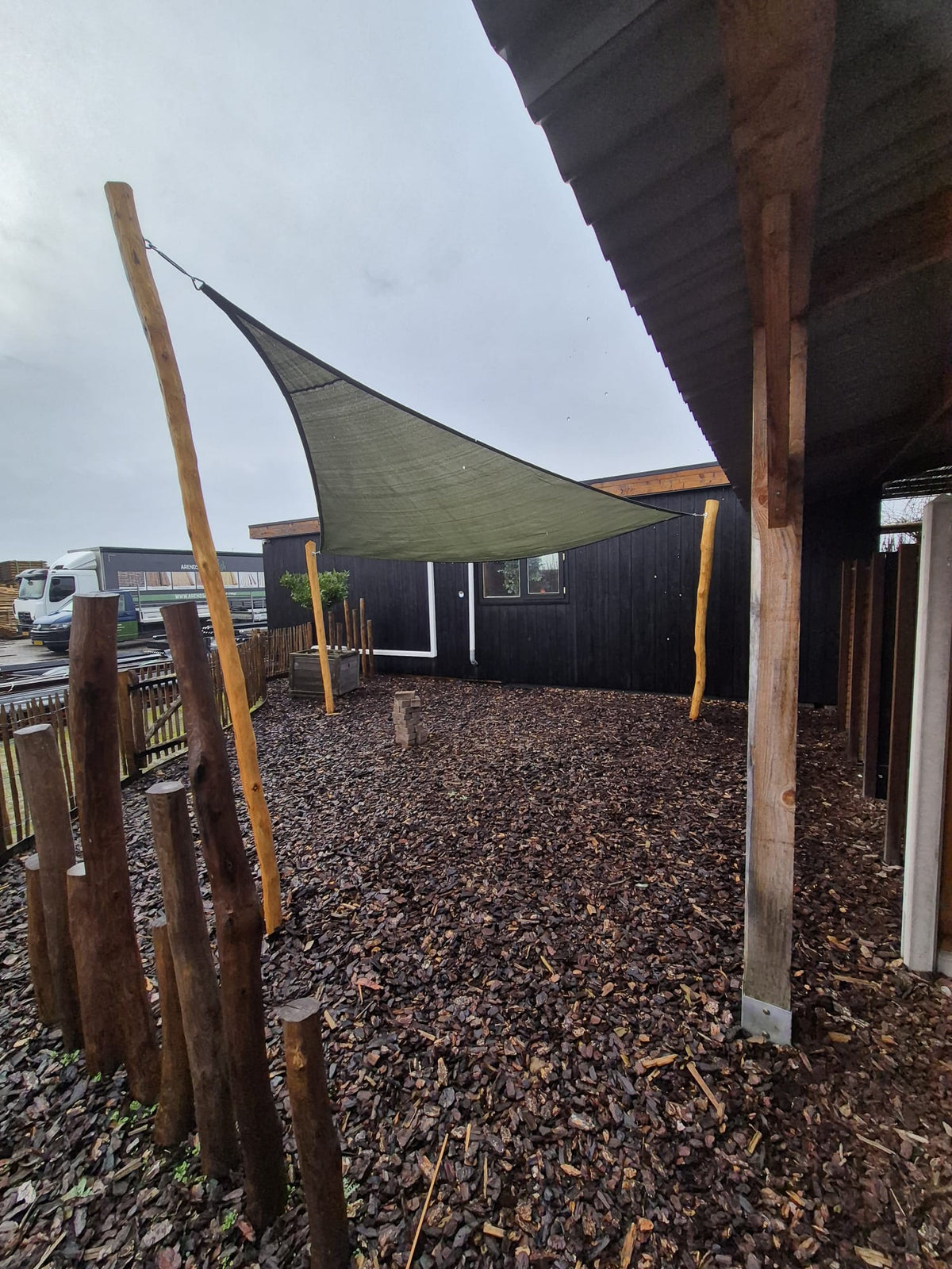 Pergola Robinia | Driehoek | 500x500x500 cm