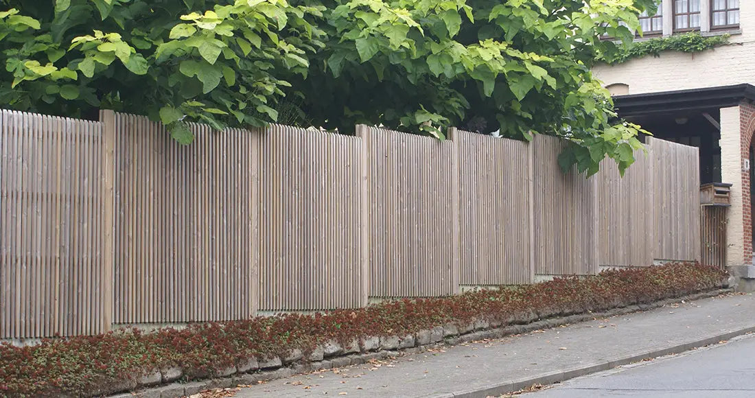 Tuinscherm Plano | Geschaafd Grenen | 180x180 cm