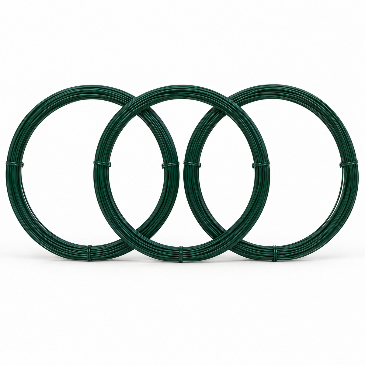Spandraad geplastificeerd | Groen | 3,8 mm | 50 meter