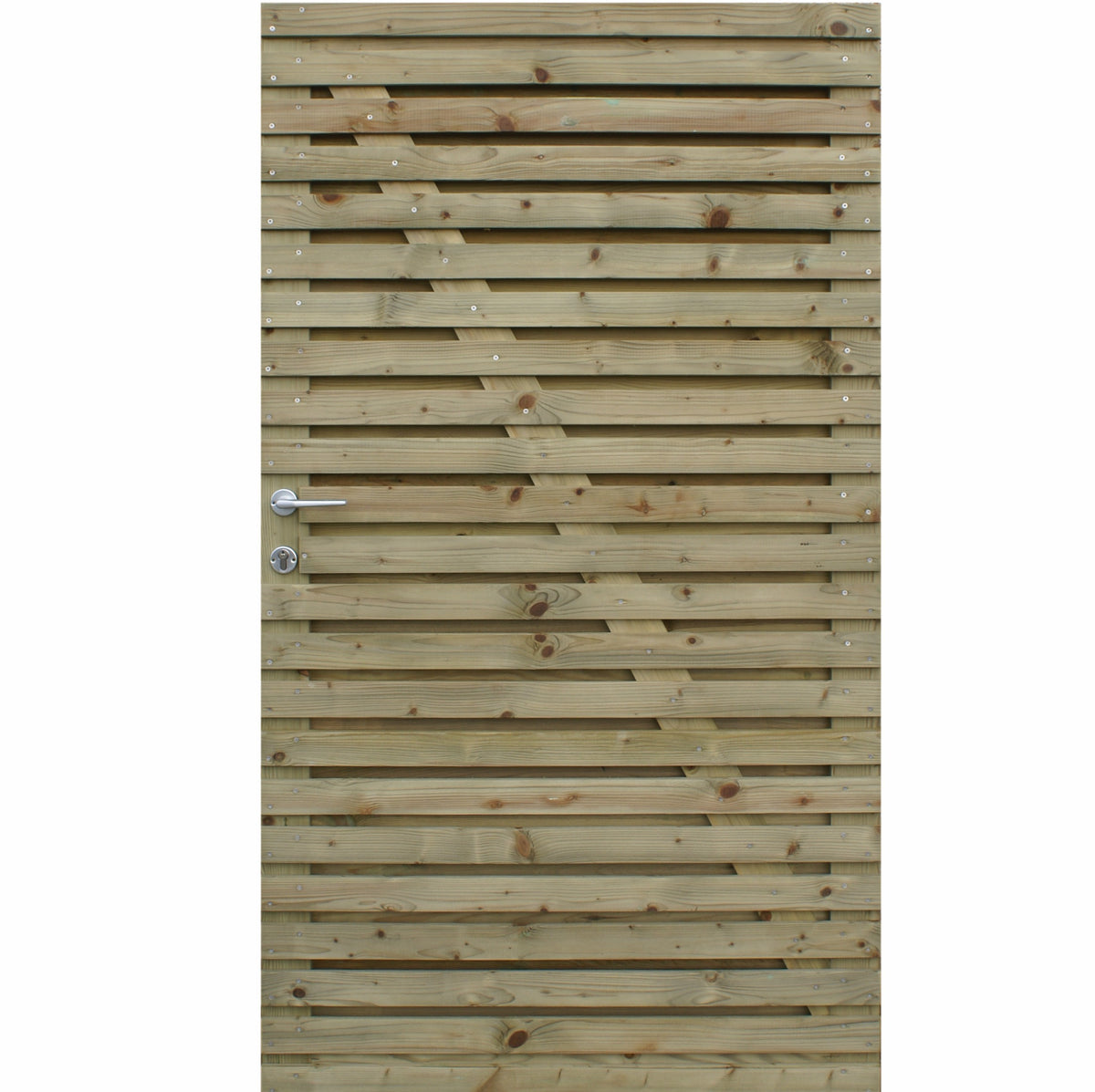 Tuindeur Strada | Geschaafd Grenen | 100x180