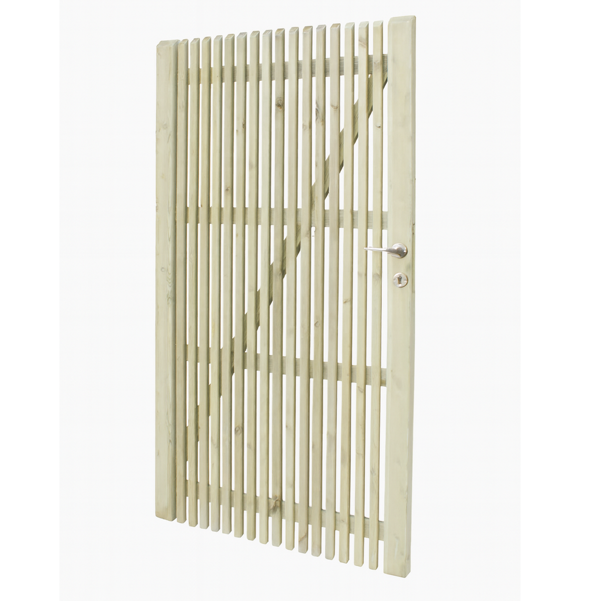 Tuindeur Plano | Grenen Lattendeur | 100x180 cm