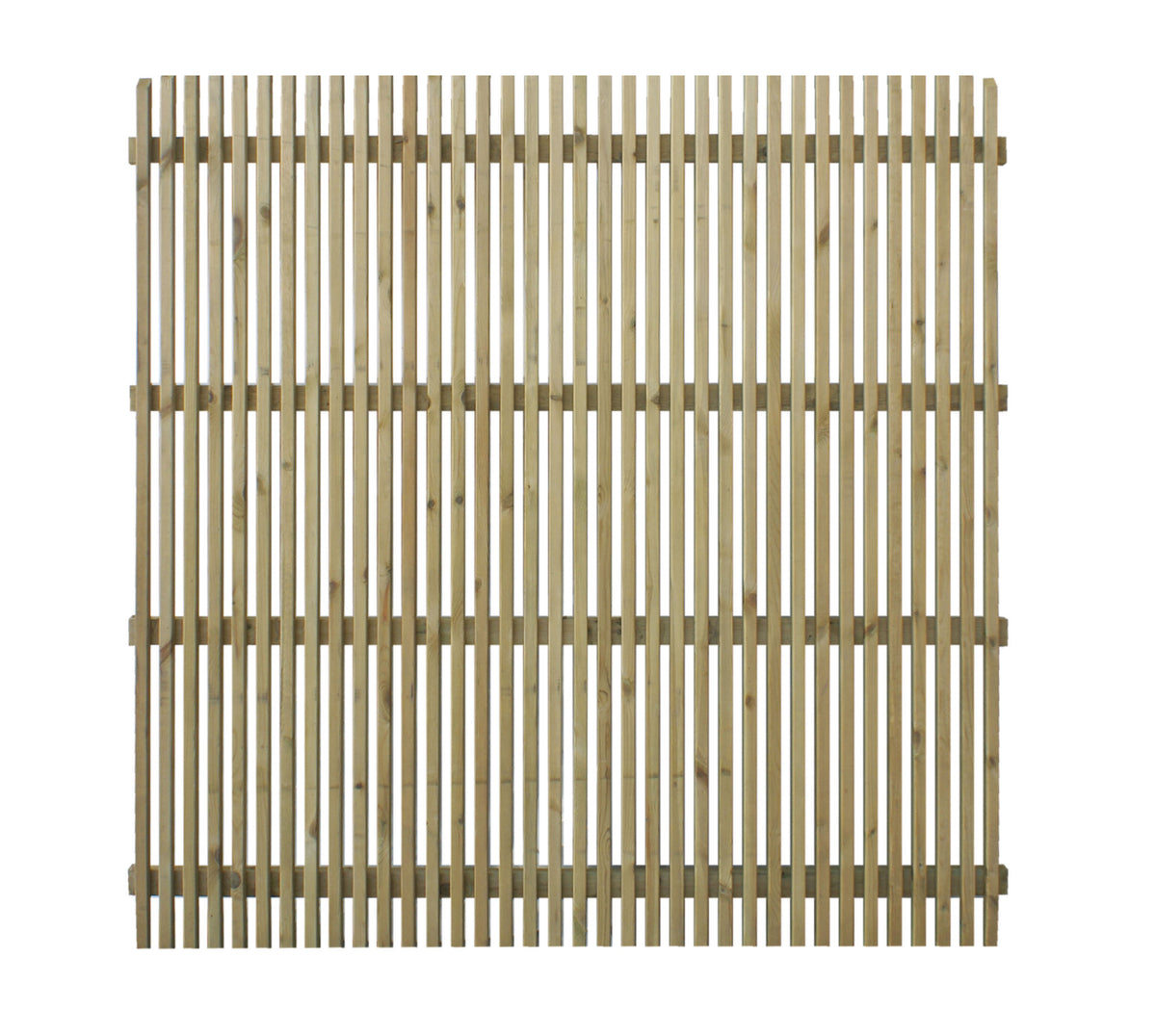 Tuinscherm Plano | Geschaafd Grenen | 180x180 cm