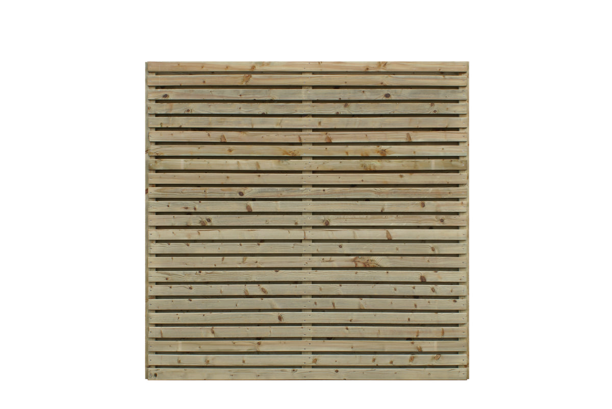 Tuinscherm Strada | Geschaafd Grenen | 180x180 cm