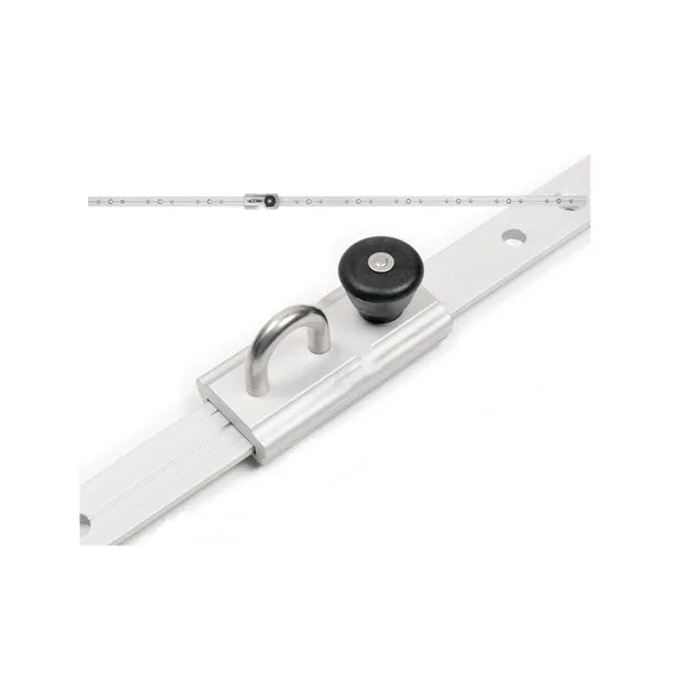 RVS Verstelbare Rails Met Oog