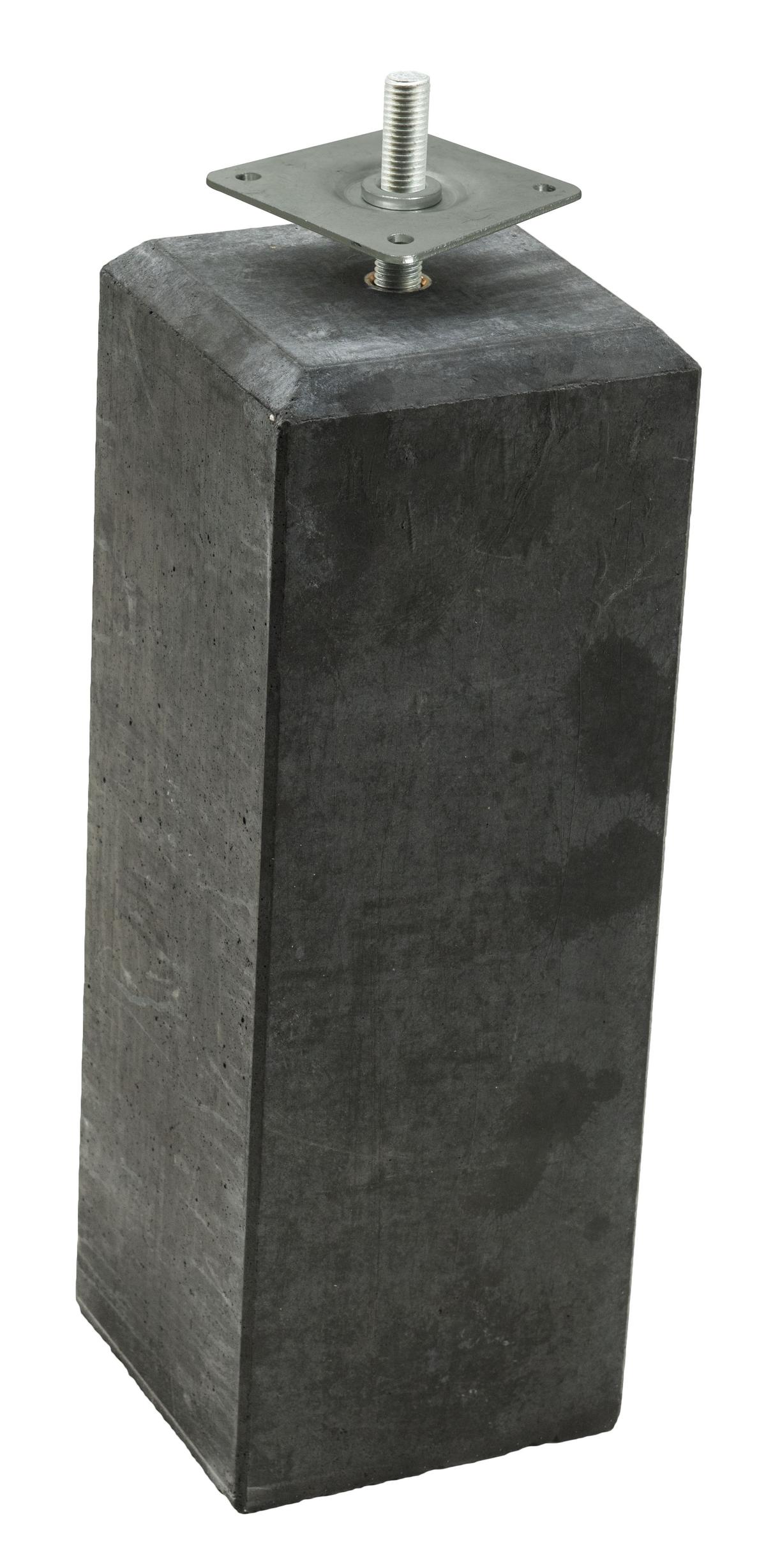 Betonpoer 18X18CM Antraciet