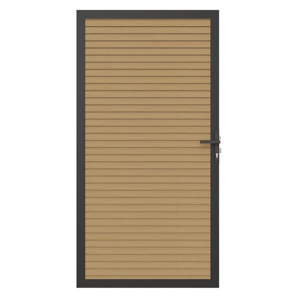 Composiet Tuindeur Red Cedar Triple 