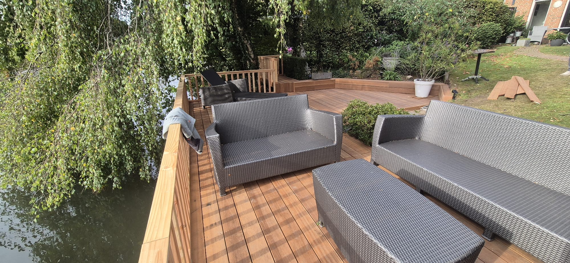 Hardhouten Vlonderplank 