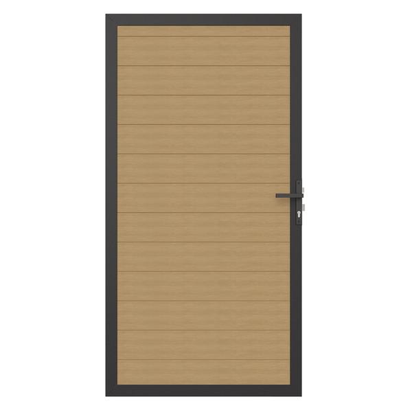 Composiet Tuindeur Red Cedar 