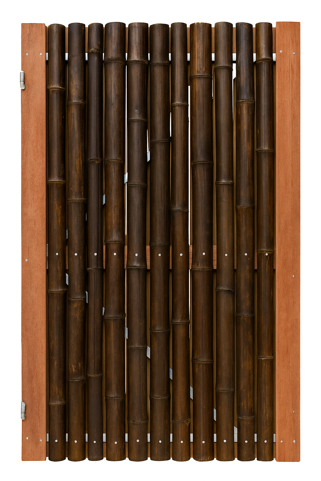 Bamboe Tuindeur Donker 