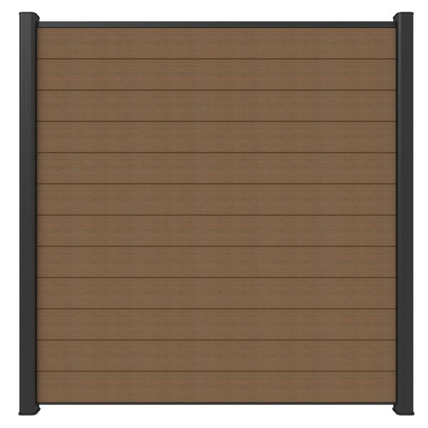 Composiet Schutting Teak