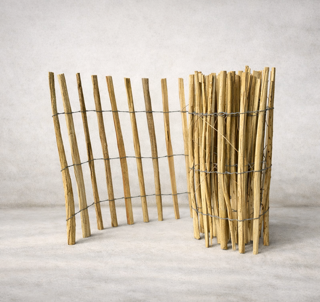 Schapenhek Hazelaar | Latafstand 7-9 cm | 120x500 cm 