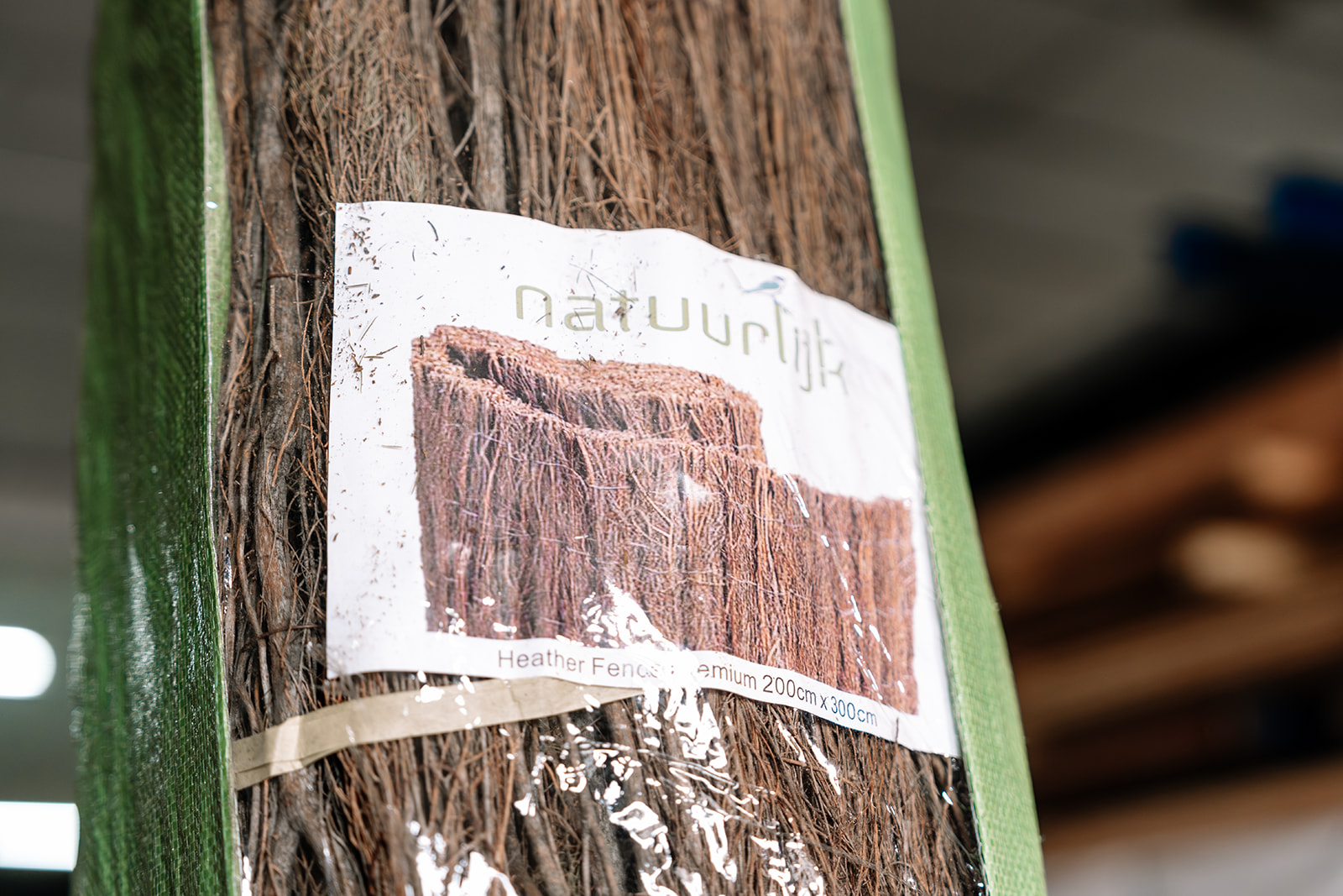 Heidemat 150x300 cm (85% zichtdicht)  Heidemat 150x300 cm (85% zichtdicht)