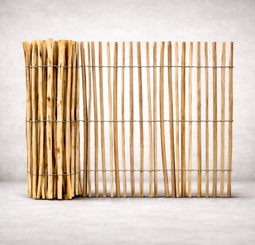 Schapenhek Hazelaar | Latafstand 3-4 cm | 120x500 cm 