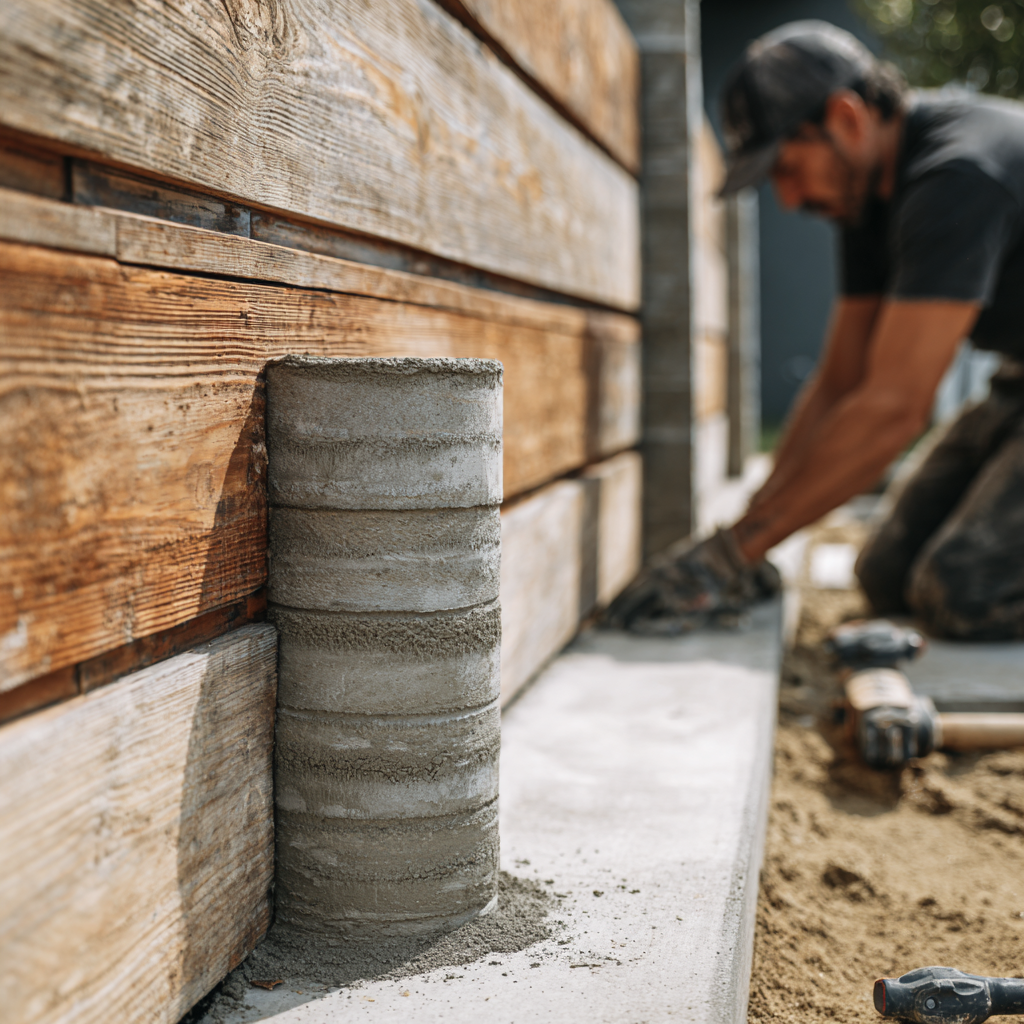 Natuurlijke vs hout-beton schutting