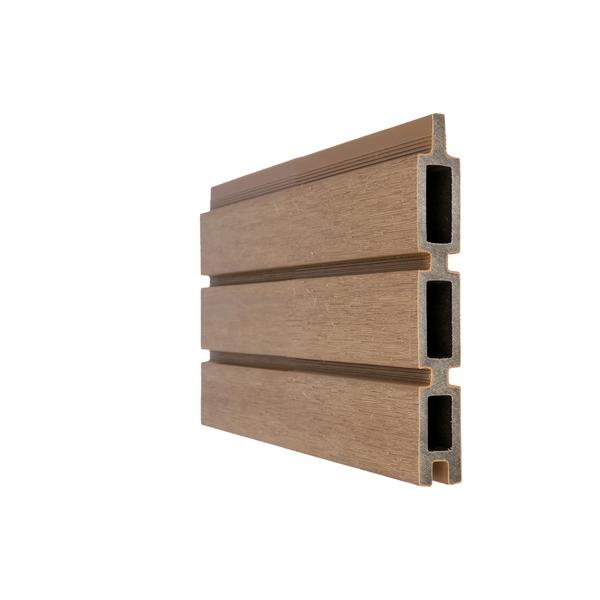 Composiet Schutting Teak Triple