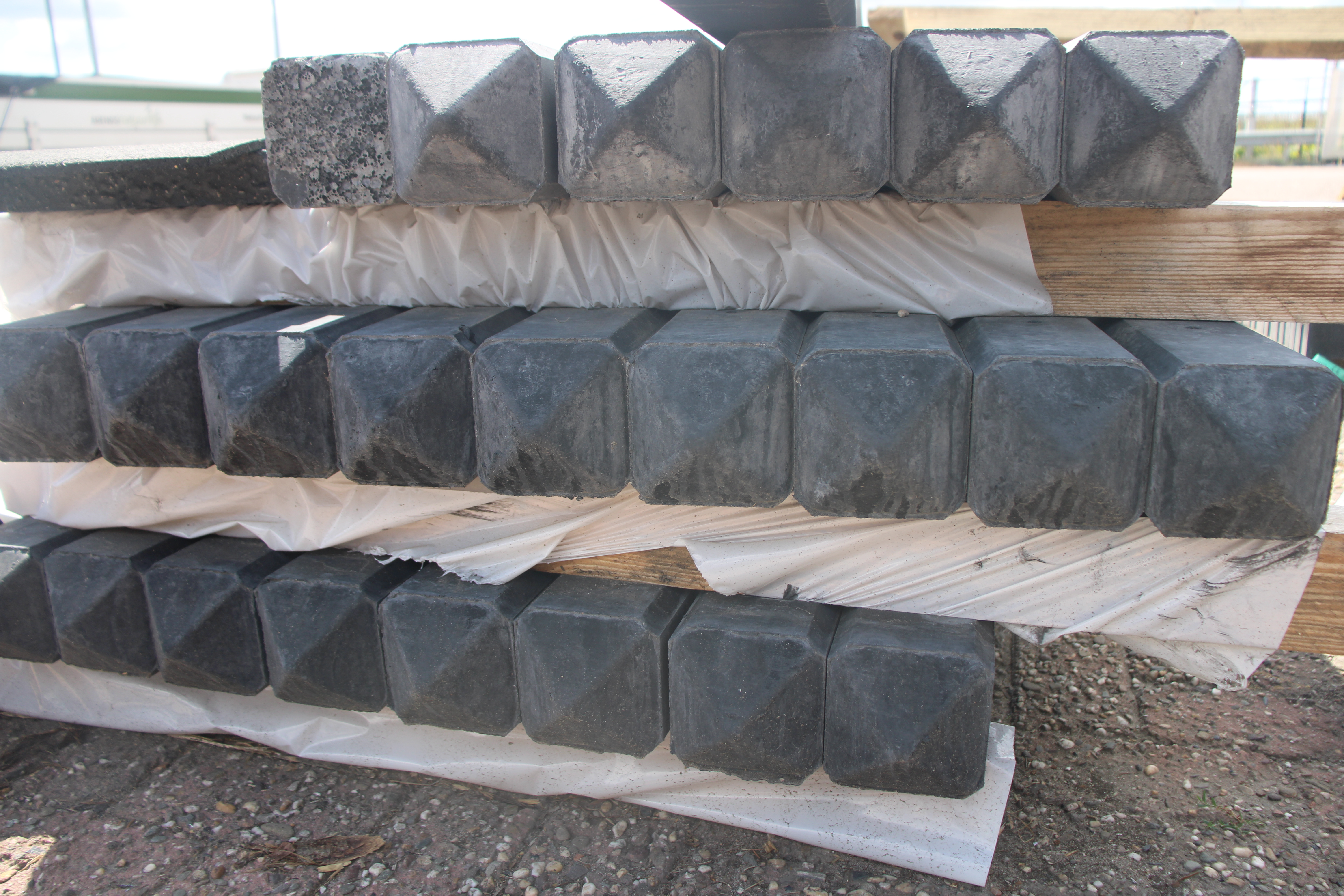 Betonpaal Antraciet 