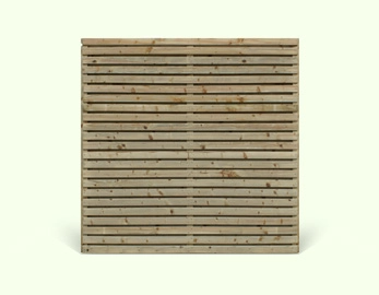 Tuinscherm Strada | Geschaafd Grenen | 180x180 cm 