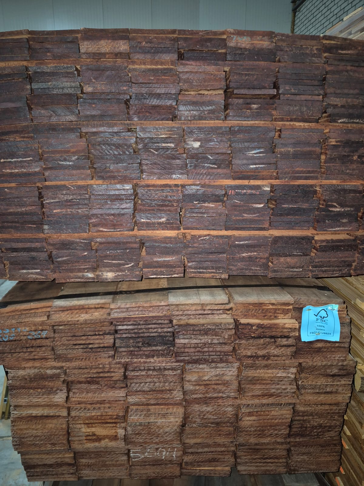 Hardhouten Buigstrip 0,6x10x500 cm 