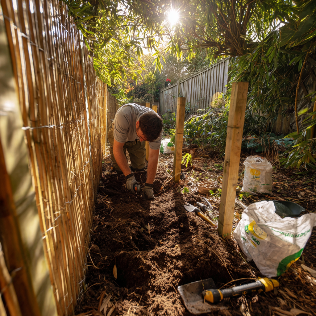 Bamboe schutting: exotisch en duurzaam