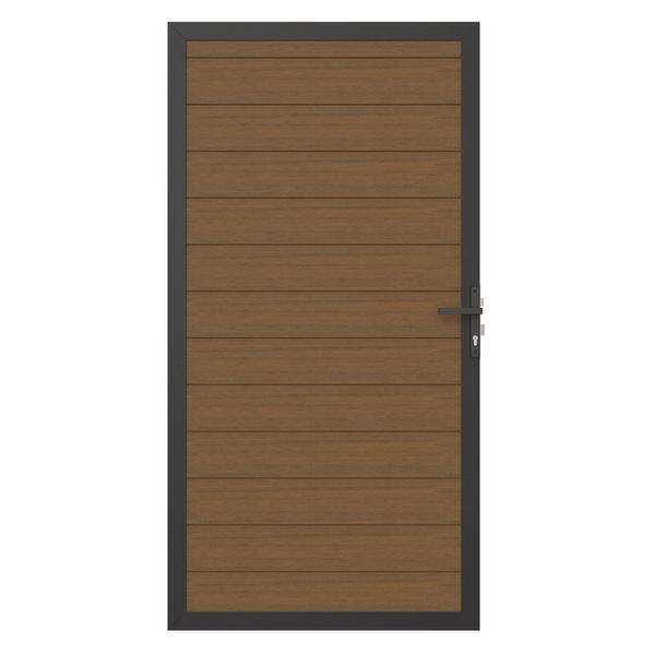 Composiet Tuindeur Teak 