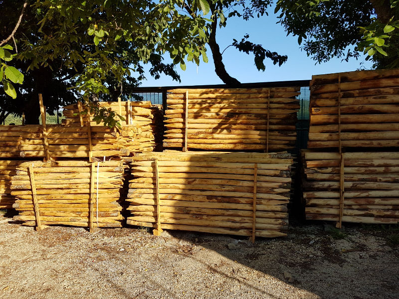 Kastanje Pergola op maat 