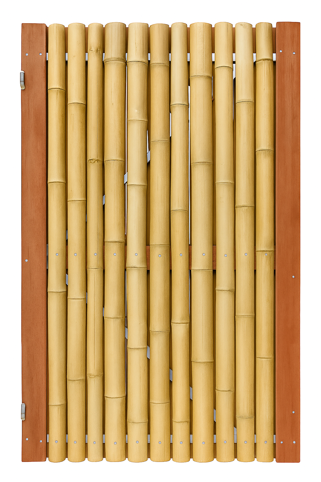 Bamboe Tuindeur Naturel